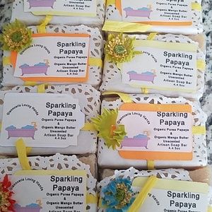 Sparkling Papaya * Artisan Soap Bar *